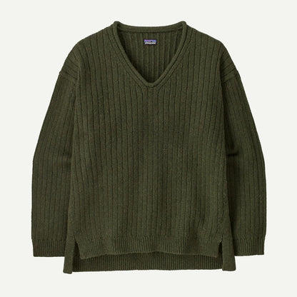 Patagonia W'S Recycled Wool-Blend V-Neck Sweater