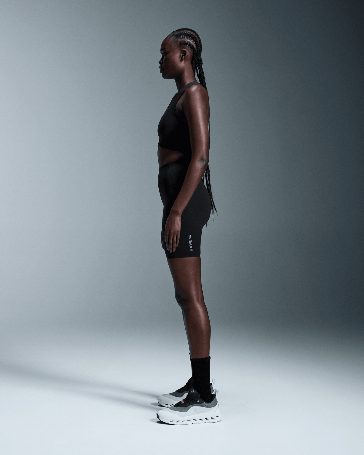 On Active Shorts Loewe Black (Women'S)