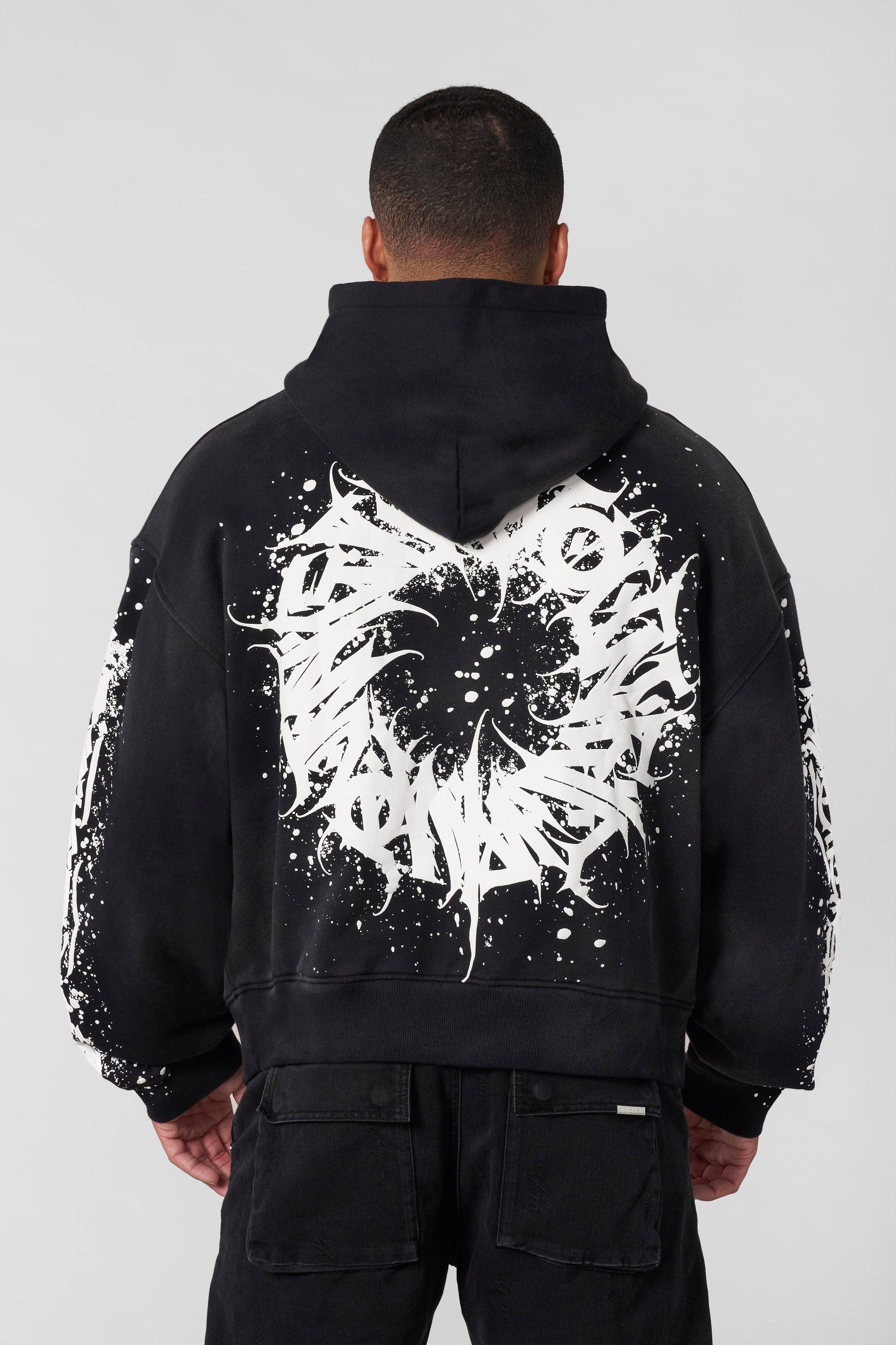 YoungLA 5143 - Cyclone Hoodies Black Wash