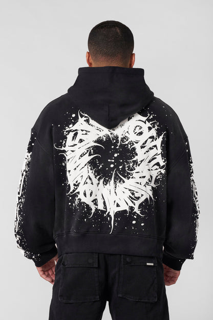 YoungLA 5143 - Cyclone Hoodies Black Wash