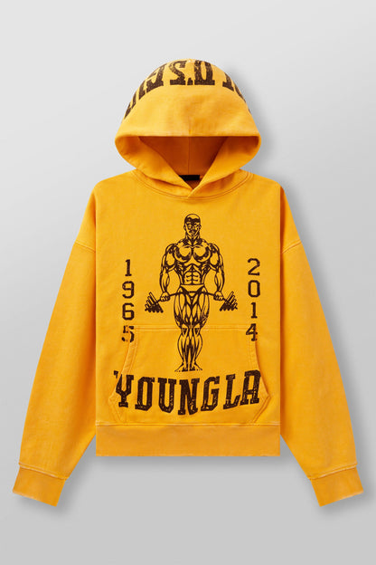 YoungLA 5152 - Golds Gym New Age Pullovers Yellow Wash