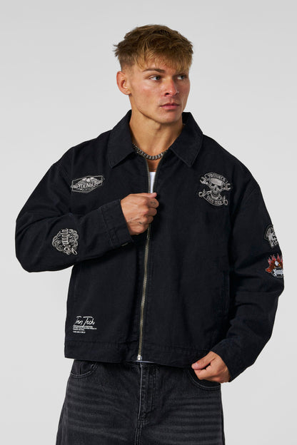 YoungLA 5194 - Cars & Curls - Shop Jackets Black