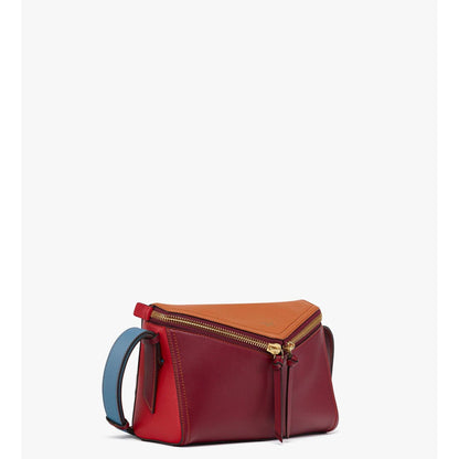 MCM Diamant 3d Leather Shoulder Bag