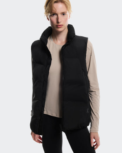 On All-Day Puffer Vest Black (Women'S)