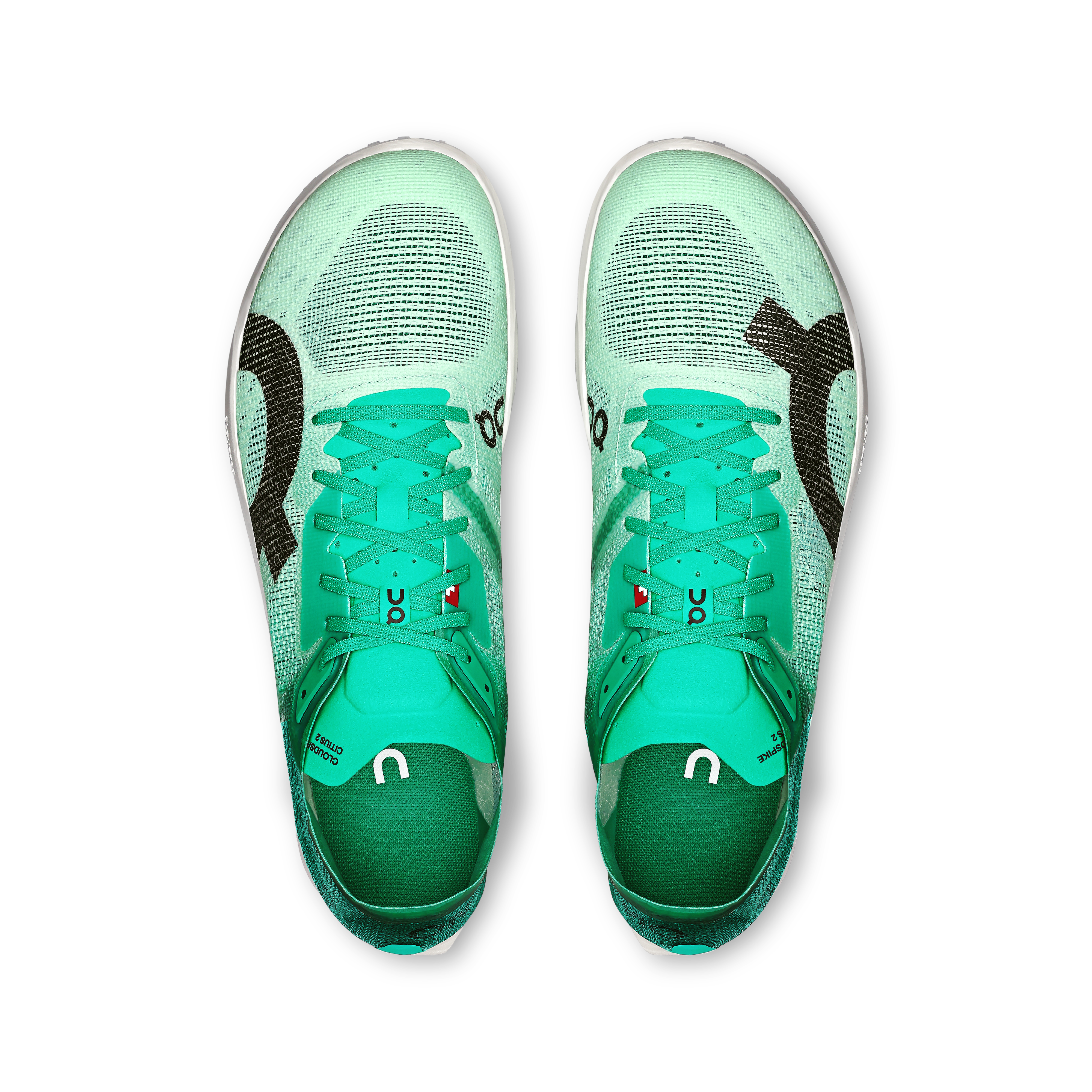 on running cloudspike citius 2 mint white (women's)
