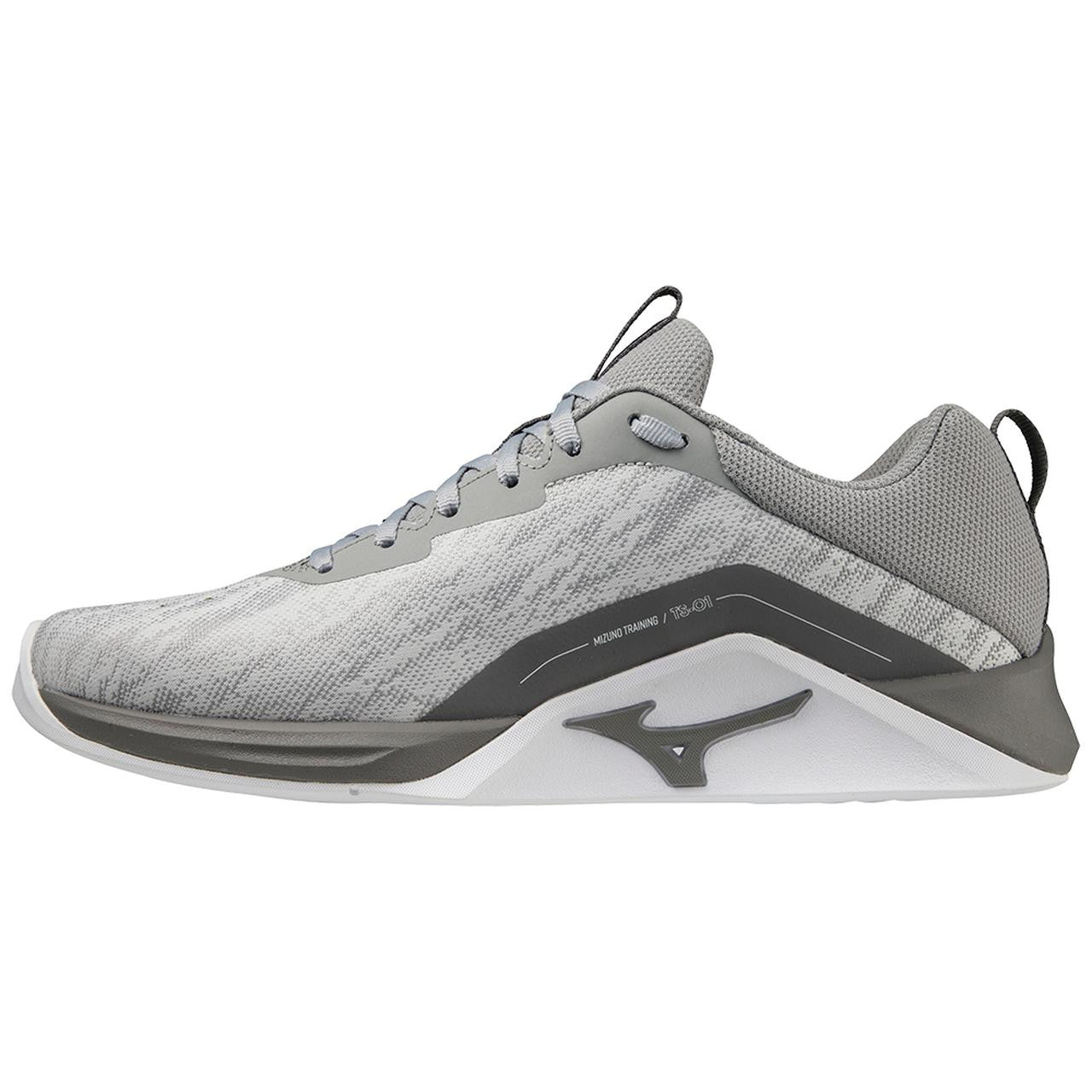 Mizuno Women's Ts 01 Training Shoe Grey White