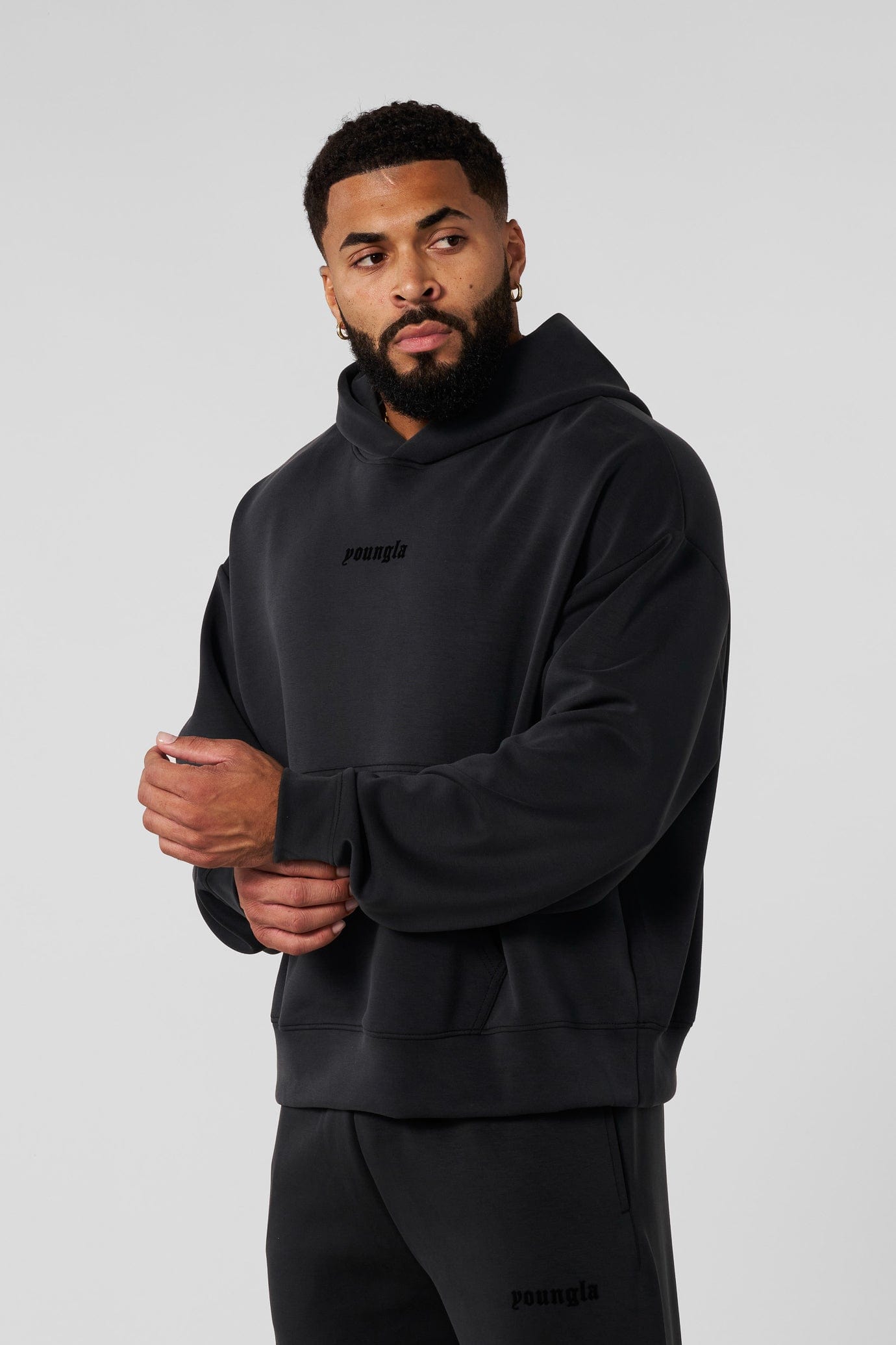 YoungLA 5216 - Soft AF Pullovers Charcoal