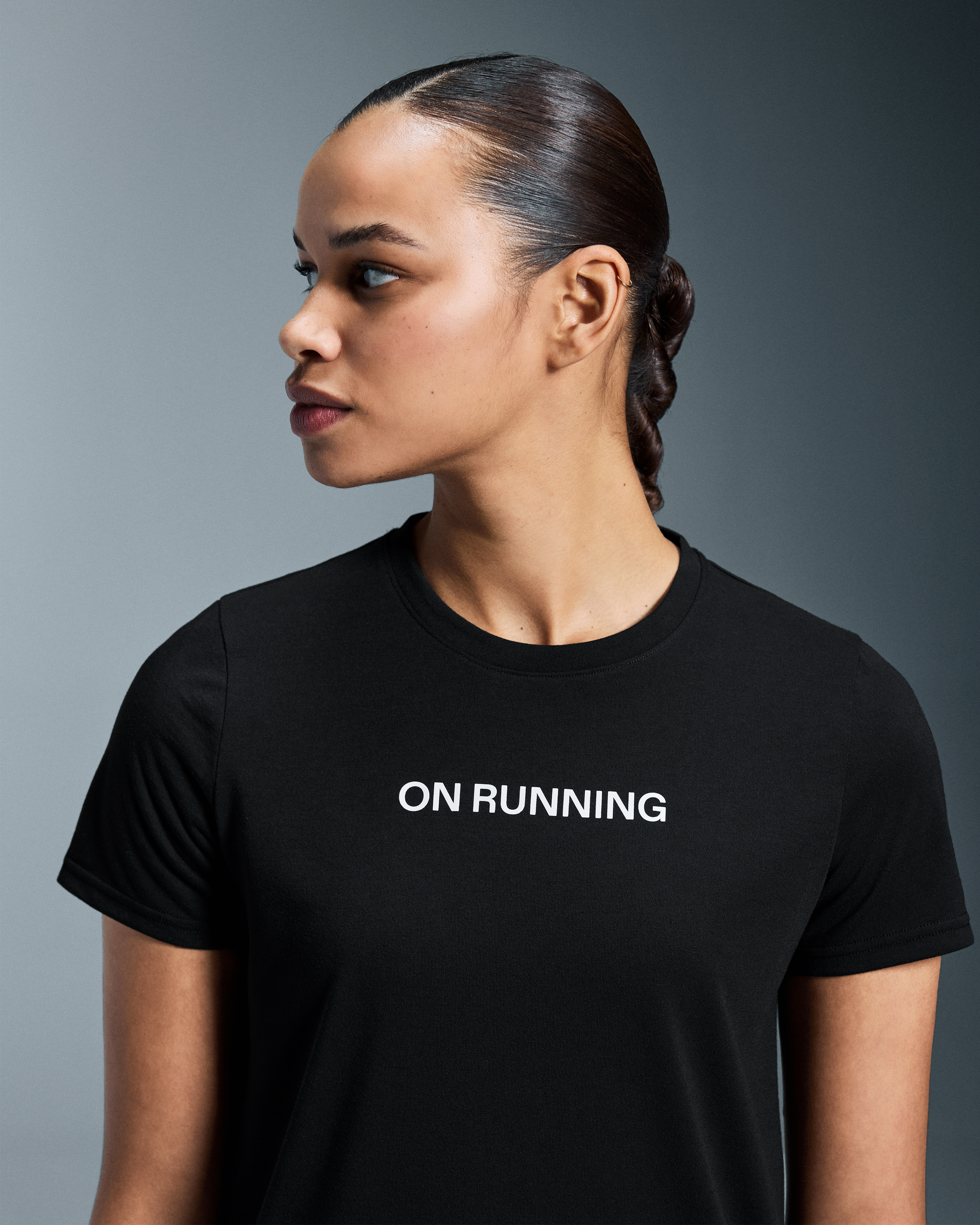 On On Run-T Black (Women's)