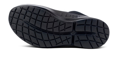 Oofos Men's Mesh Slipper Black