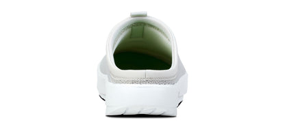 Oofos Women's Mesh Slipper White & Gray