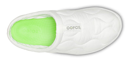 Oofos Women's Primaloft Slipper White Thermo