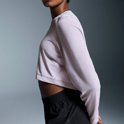 On Train Long-T Crop Graphic Mauve (Women'S)