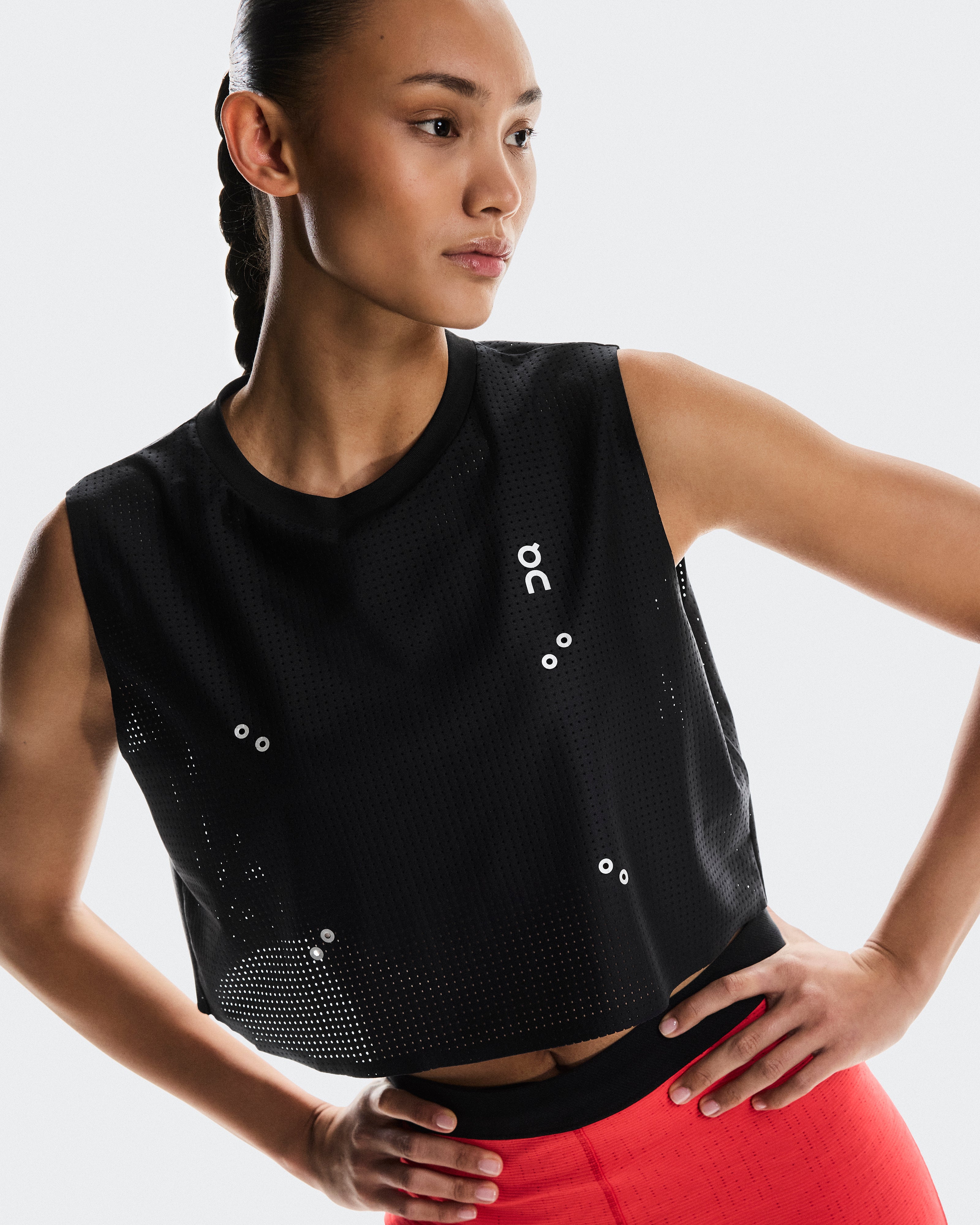 On Pace Tank Black (Women's)