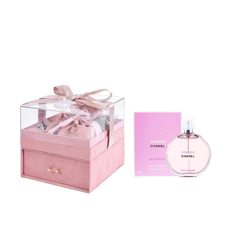 Chanel Encounter Perfume Rabbit Perfume Shopping Bag Clothing Sets Eau De Parfum Edp Eau De Toilette Girlfriend Gift 73097750