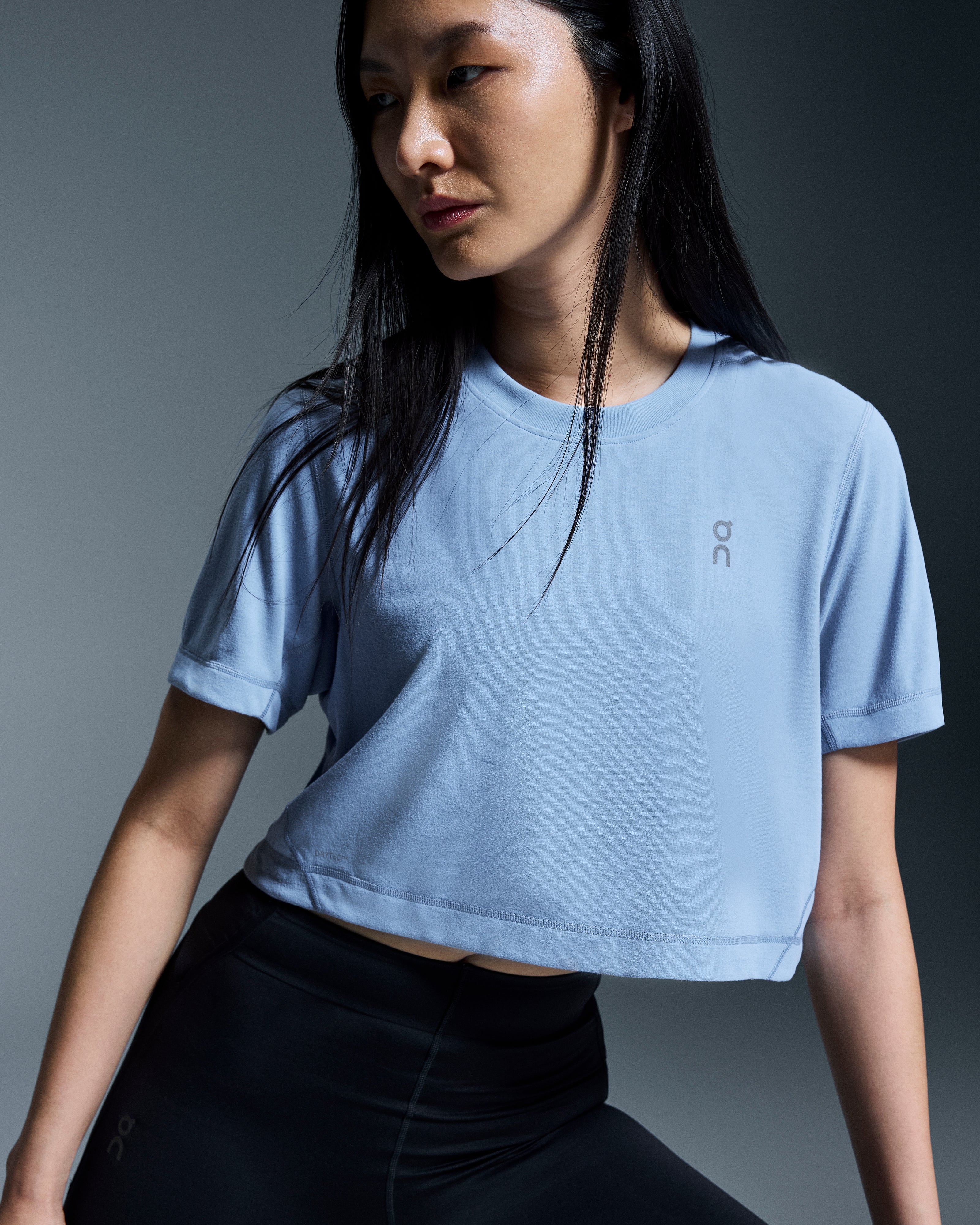 on train-t crop Chambray (Women's)