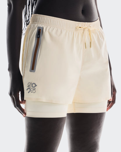 On Performance Shorts Loewe Ivory (Women'S)