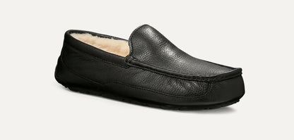 Ugg Ascot Leather Slipper Black