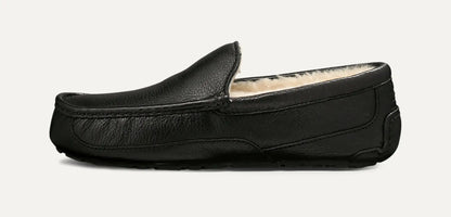 Ugg Ascot Leather Slipper Black