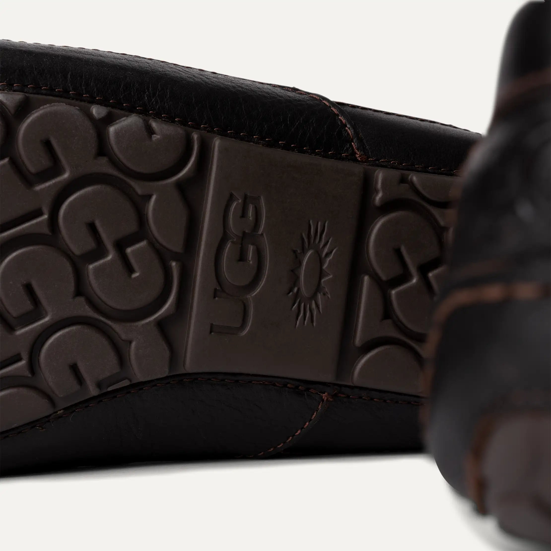 Ugg Ascot Leather Slipper Dark Spice