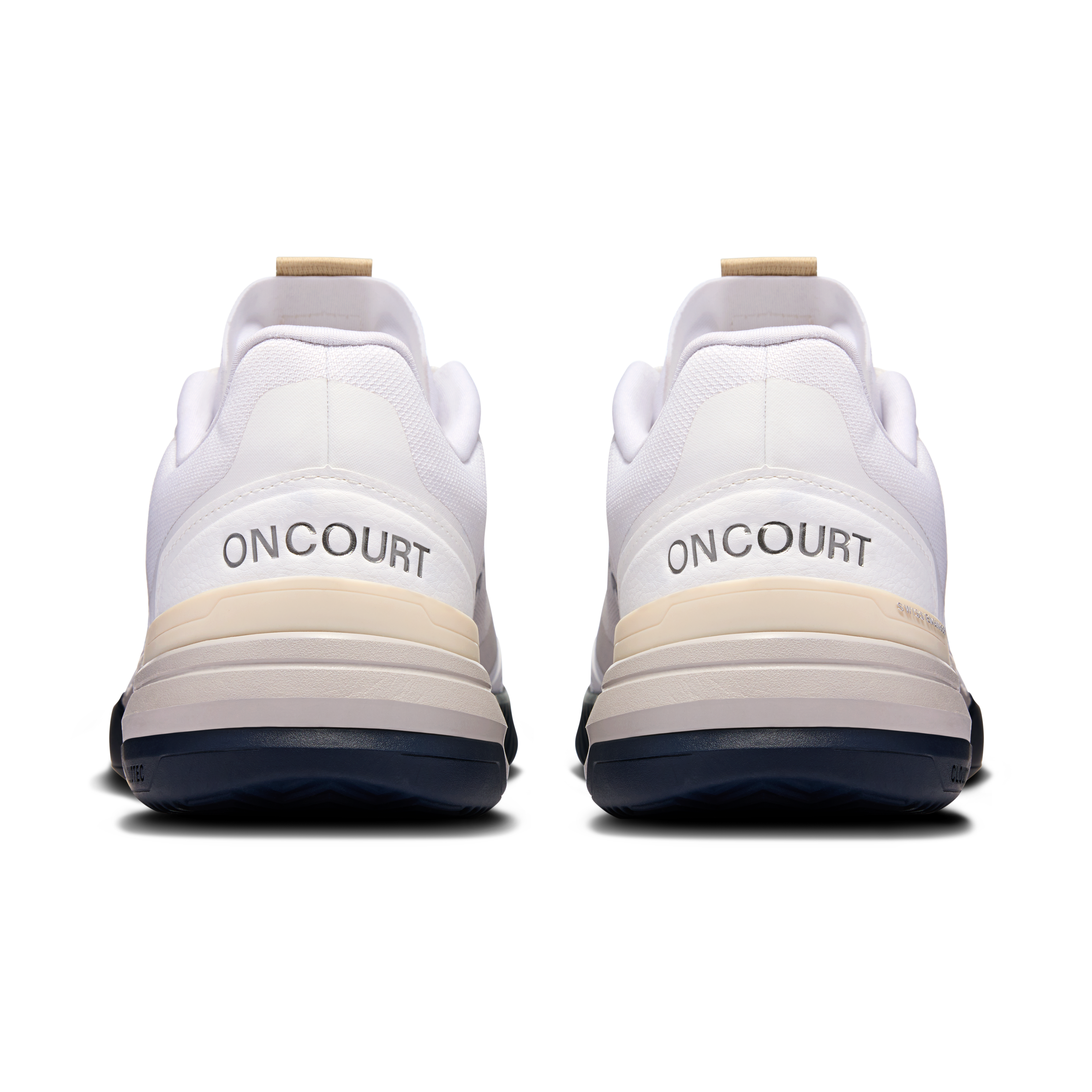 on running the roger advantage pro clay white cream (women's)