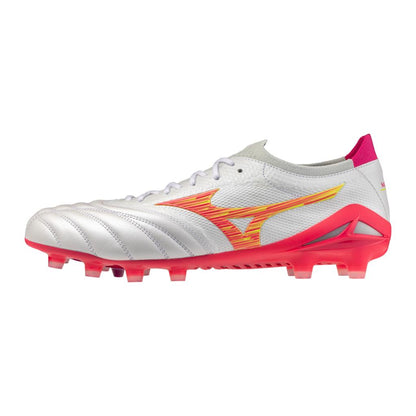 Mizuno Morelia Neo Iv Beta Fg Firm Ground Made In Japan Kl Soccer Cleat White Pink Tetra