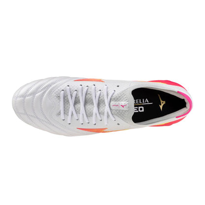 Mizuno Morelia Neo Iv Beta Fg Firm Ground Made In Japan Kl Soccer Cleat White Pink Tetra