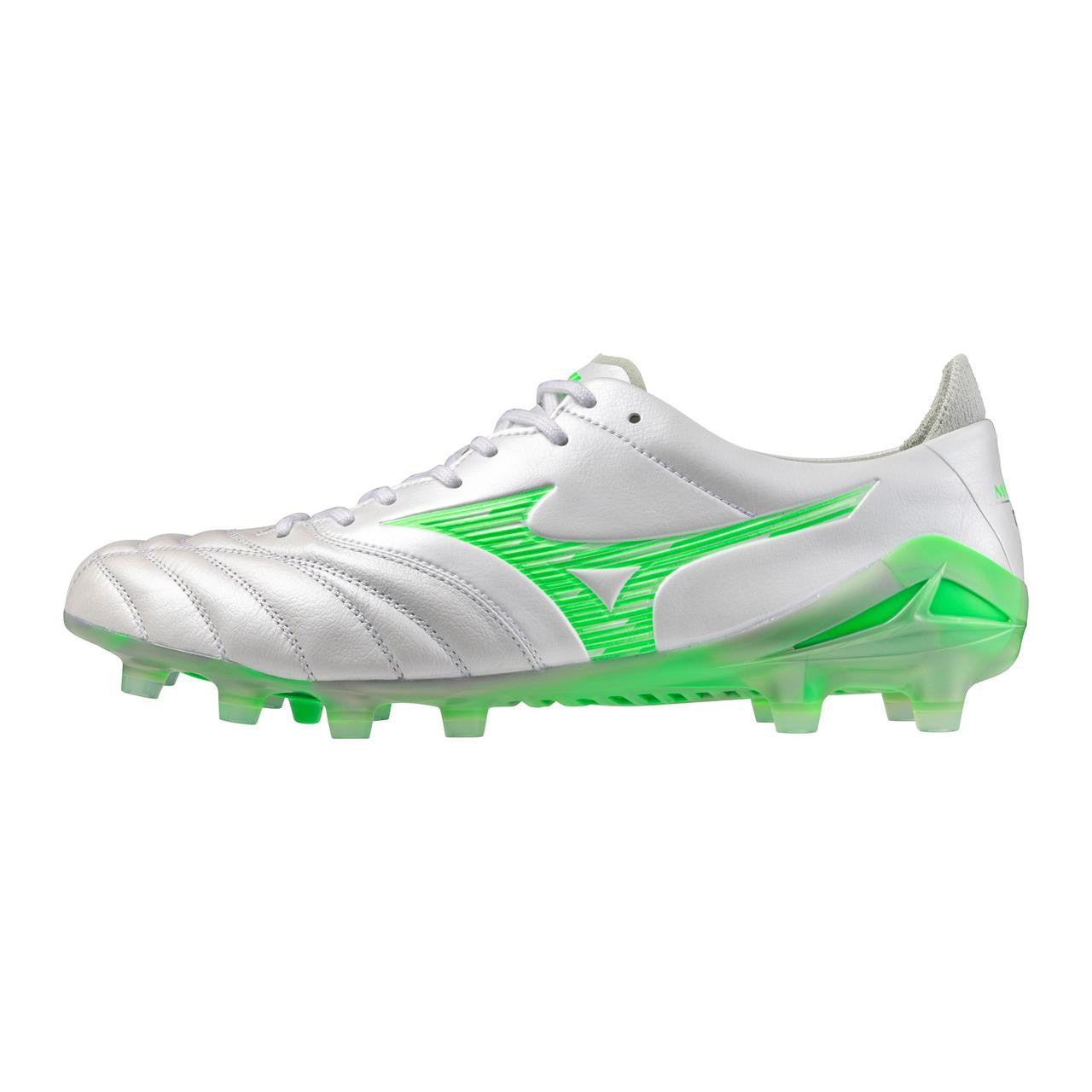 Mizuno Morelia Neo Iv Elite Fg Firm Ground Kl Soccer Cleat White Gold