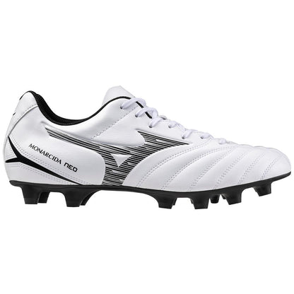 Mizuno Monarcida Neo Iii Select Fg Firm Ground Soccer Cleat White Black