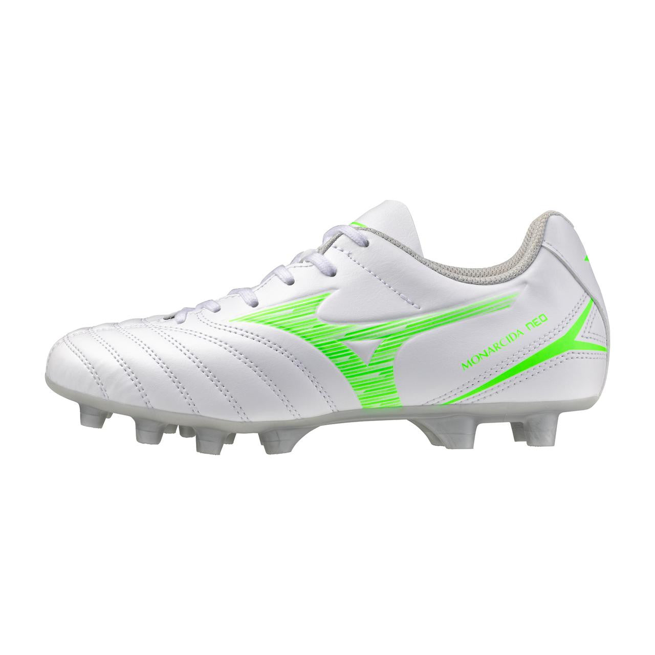 Mizuno Monarcida Neo Iii Select Fg Firm Ground Soccer Cleat White Pink Tetra