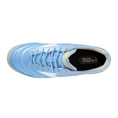 Mizuno Morelia Sala Elite In Indoor Soccer Shoe Celeste White