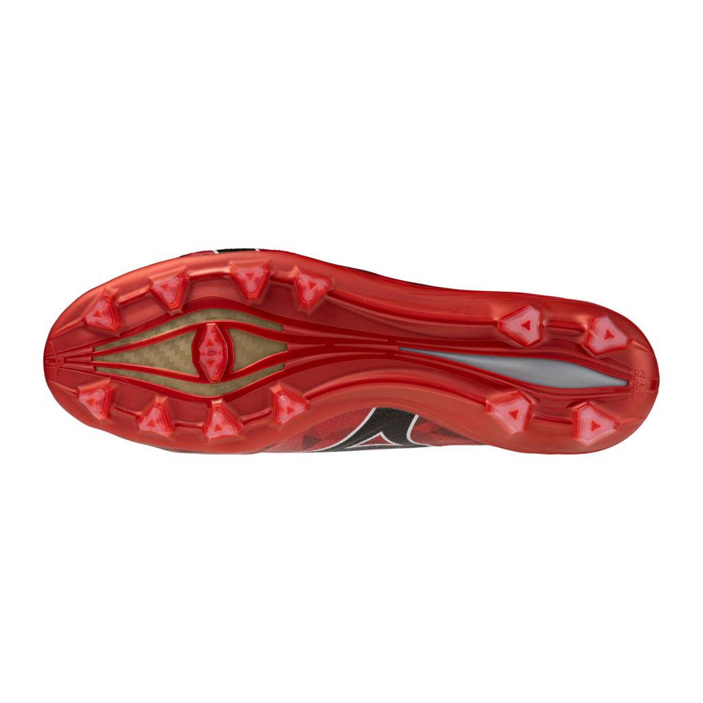 Mizuno Alpha Ii Japan Fg Firm Ground Made In Soccer Cleat Red Black