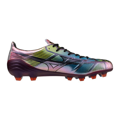 Mizuno Alpha Ii Japan Fg Firm Ground Made In Soccer Cleat Black Iridescent