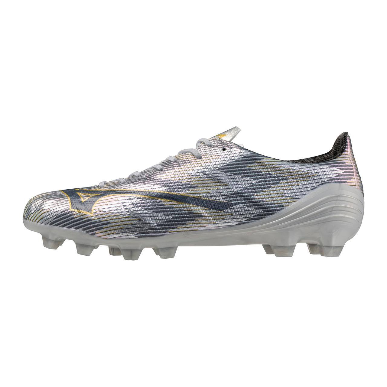 Mizuno Alpha Ii Pro Fg Firm Ground Soccer Cleat Red Black