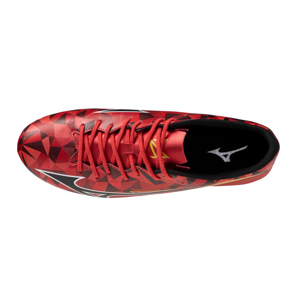 Mizuno Alpha Ii Select Ag Artificial Grass Soccer Cleat Red Black