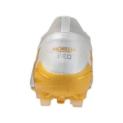 Mizuno Morelia Neo Iv Beta Ag Artificial Grass Made In Japan Kl Soccer Cleat White Gold