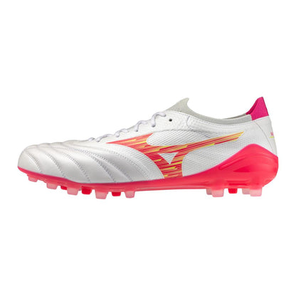 Mizuno Morelia Neo Iv Beta Elite Ag Artificial Grass Kl Soccer Cleat White Pink Tetra