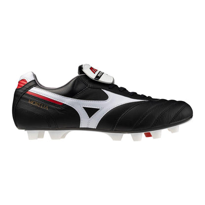 Mizuno Morelia Ii Made In Japan Kl Soccer Cleat Flap Tongue Black White