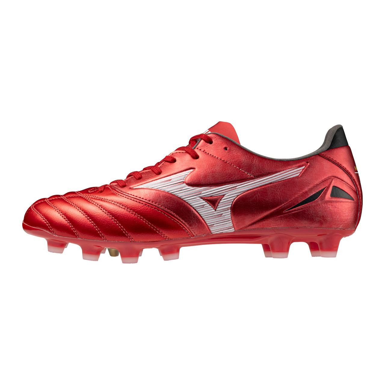 Mizuno Morelia Neo Iv Pro Fg Firm Kl Ground Soccer Cleat Red White