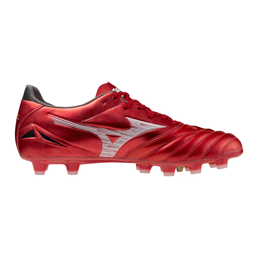 Mizuno Morelia Neo Iv Pro Fg Firm Kl Ground Soccer Cleat Red White