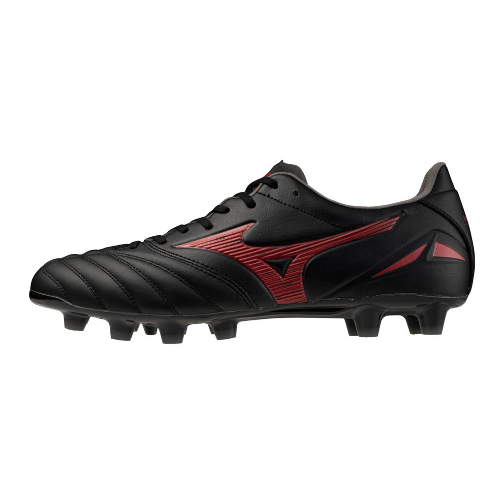 Mizuno Morelia Neo Iv Pro Fg Firm Kl Ground Soccer Cleat Black Red