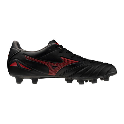 Mizuno Morelia Neo Iv Pro Fg Firm Kl Ground Soccer Cleat Black Red