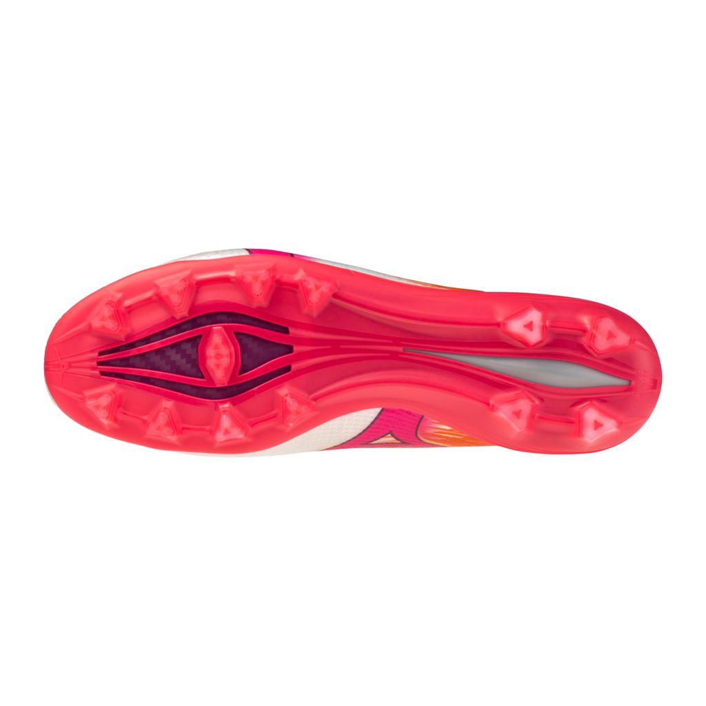 Mizuno Alpha Iii Japan Made In Fg Firm Ground Soccer Cleat White Fuchsia Purple