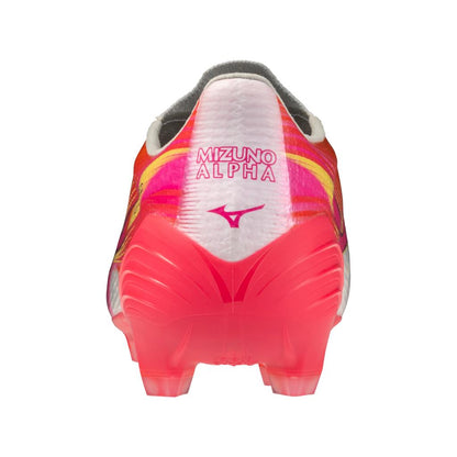 Mizuno Alpha Iii Japan Made In Fg Firm Ground Soccer Cleat White Fuchsia Purple