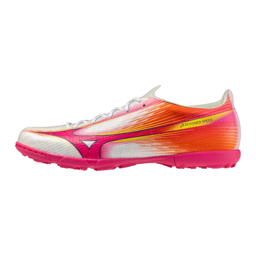 Mizuno Alpha Iii Pro All Surface Turf Soccer Shoe White Fuchsia Purple