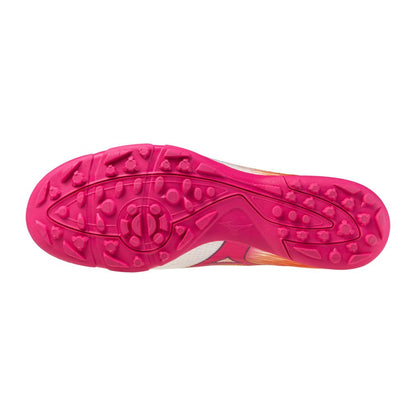 Mizuno Alpha Iii Pro All Surface Turf Soccer Shoe White Fuchsia Purple