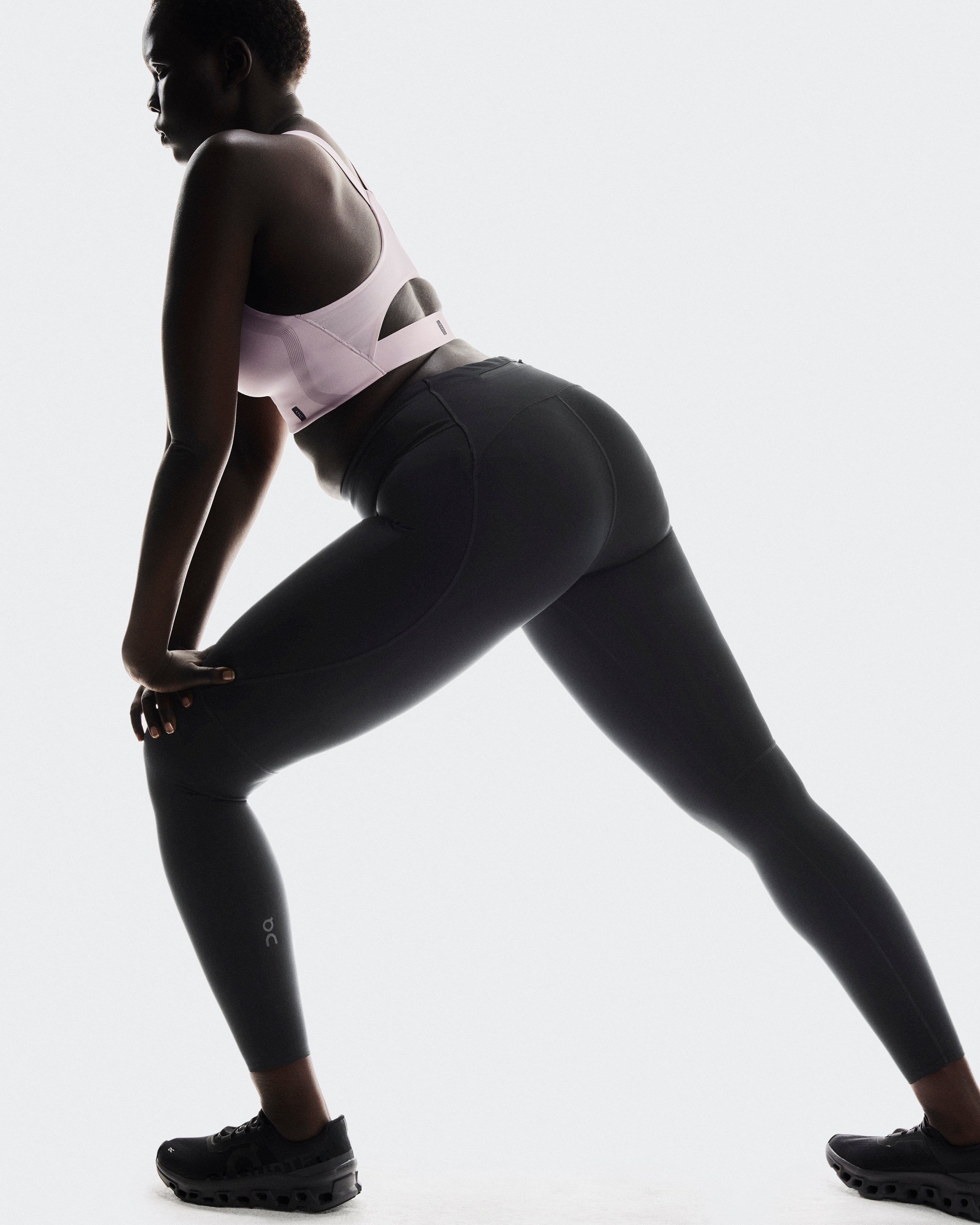 on performance tights Black (Women's)