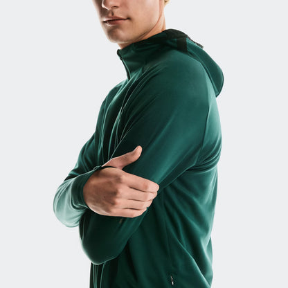 On Climate Zip Hoodie Spirulina
