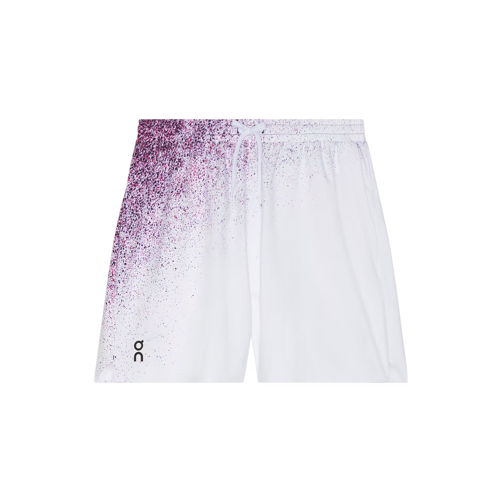 On 7" Court Shorts Fade Nebula | White