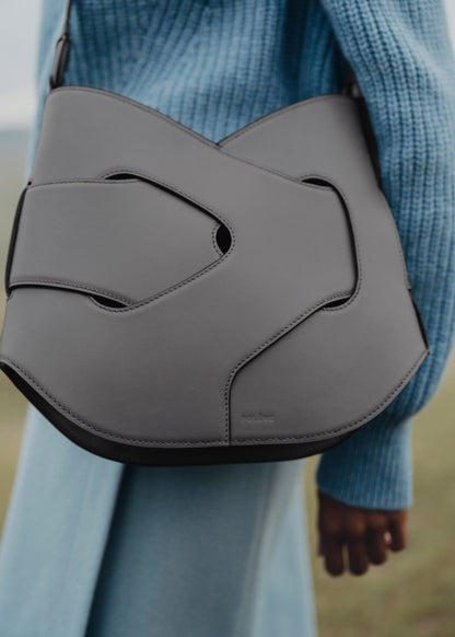 Polene Nodde Hobo Smooth Stone