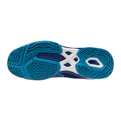 Mizuno Wave Exceed Light 2 Ac Men's Tennis Shoe Bellwether Blue White